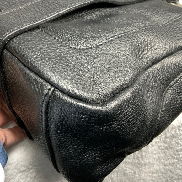 NWT - Frederic T of Paris Black Leather Satchel - Picture 13 of 16